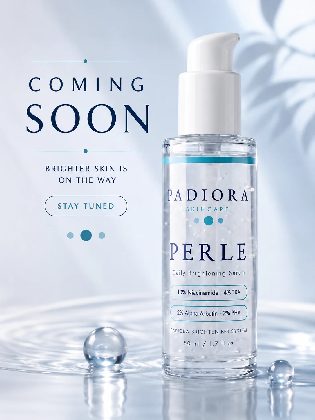 PERLE bottle detail